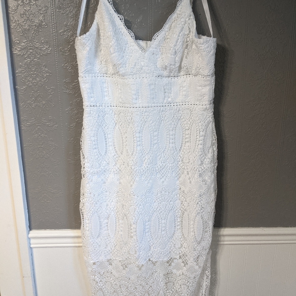 White dress